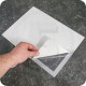 Tasca magnetica autoadesiva per superfici non metalliche. formato A4, Silver