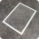 Tasca magnetica per superfici metalliche. formato A3, Silver