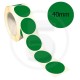 Bollini adesivi colorati diametro 40mm. Etichette adesive rotonde color Verde Scuro