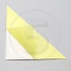Tasche ad angolo autoadesive, triangolo isoscele 200x200mm, trasparenti