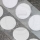 Bollini in velcro autoadesivi, diametro 21mm, Bianco