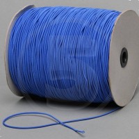 Cordino elastico in bobina, spessore 2,2mm, Blu medio