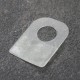 Ganci per blister autoadesivi 25x35mm con foro tondo diametro 11,5mm