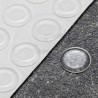 Gommini autoadesivi paraurti piatti diametro 19mm trasparenti