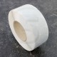 Bollini adesivi colorati in tessuto diametro 30mm. Etichette adesive rotonde color Bianco