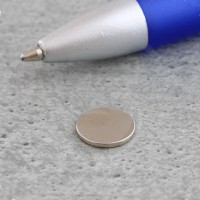Dischi magnetici, non adesivi, diametro 10mm, spessore 1mm