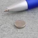 Dischi magnetici, non adesivi, diametro 10mm, spessore 2mm