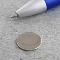 Dischi magnetici, non adesivi, diametro 15mm, spessore 1mm