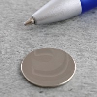 Dischi magnetici, non adesivi, diametro 20mm, spessore 1mm