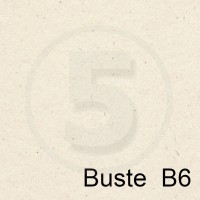 Special Paper Buste in carta FLORA AVORIO B6 130gr