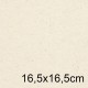 Cartoncino doppio FLORA AVORIO 16,5x16,5 240gr