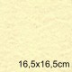 Cartoncino doppio MARINA AVORIO 16,5x16,5 175gr