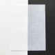 Biglietto in carta PERGAMENA BIANCO formato 10,5x21,5cm 160gr