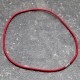 Elastico per legatoria chiuso ad anello, lunghezza aperta 410 mm, Rosso