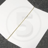 Elastico per legatoria chiuso ad anello, lunghezza aperta 580mm, Oro