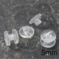 Viti sepolte in plastica Trasparente, lunghezza utile 5mm