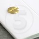 Viti sepolte ottonate, lunghezza utile 20mm