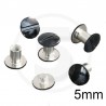 Viti sepolte con testa verniciata di nero, lunghezza 5mm