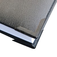 Angolini metallici di protezione PS 16, 16x16mm, verniciati nero